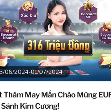 Rút thăm may mắn chào mừng Euro 2024 tại sảnh Kim Cương!